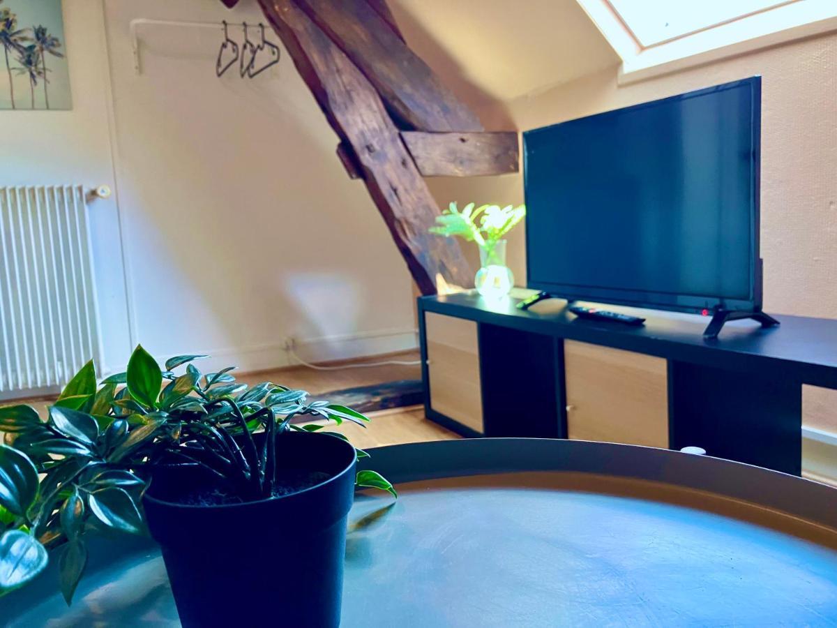 F3 La Plage - Gare - Netflix - Wifi - Parking Évreux Екстериор снимка